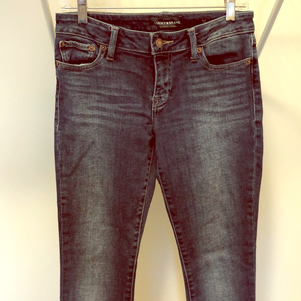 Lucky jeans.